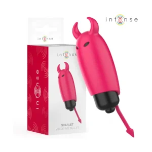 Bullet δονητής RED DEMON 9.3x2.4cm με αδιάβροχη σχεδίαση και ισχυρή δόνηση