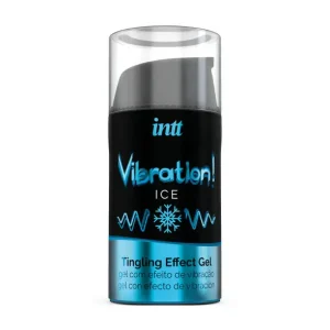 Διεγερτικό τζελ VIBRATION ICE 15ml με ice effect, δονητική αίσθηση και γεύση μέντας.