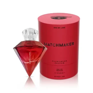 Άρωμα φερομονών Matchmaker Red Diamond σε γυάλινο μπουκάλι 30 ml με vaporizer
