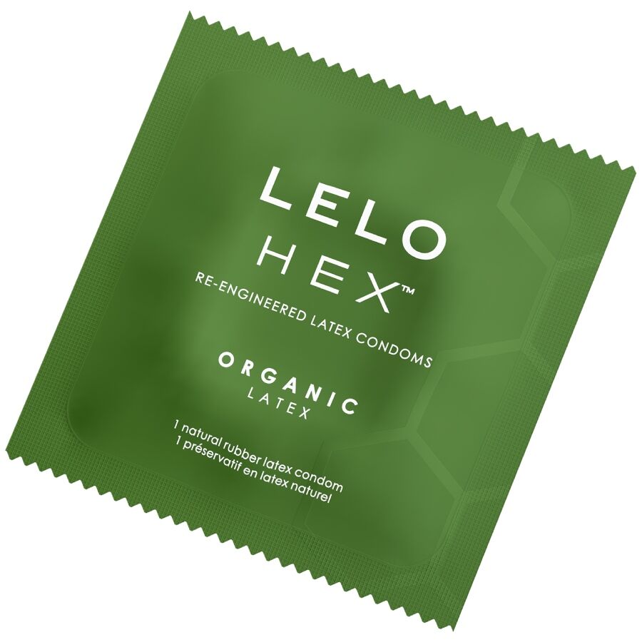 LELO - Προφυλακτικά Hex Organic 3τεμ 3 LELO - Προφυλακτικά Hex Organic 3τεμ - Image 3