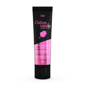 INTT Cotton Candy λιπαντικό βάσης νερού με γεύση μαλλί της γριάς, βρώσιμο, κατάλληλο για στοματικό σεξ, προφυλακτικά και sex toys, 100ml.