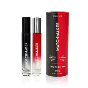 Σετ φερομονών Matchmaker για ζευγάρια με 2 αρώματα travel size 10 ml για Εκείνον και Εκείνη