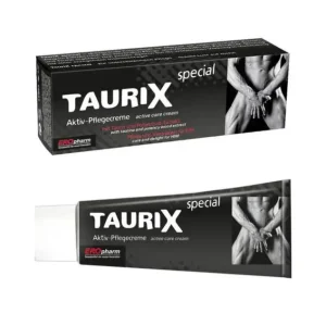 Ενισχυτική κρέμα στύσης TAURIX SPECIAL 40ml με ταυρίνη και εκχύλισμα ταύρου.