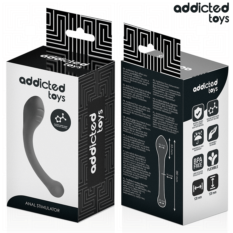 Addicted Toys - Πρωκτική διεγερτική σφήνα σιλικόνης 18cm 6 Addicted Toys - Πρωκτική διεγερτική σφήνα σιλικόνης 18cm - Image 6