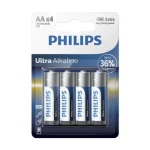Philips - Αλκαλικές Μπαταρίες Ultra Alkaline AA 4τμχ