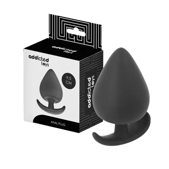 Addicted Toys - Πρωκτική σφήνα σιλικόνης 5.1cm 1 Addicted Toys πρωκτική σφήνα σιλικόνης μεγάλη