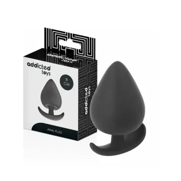 Πρωκτική σφήνα σιλικόνης Addicted Toys SIZE L 8cm για έντονη και απολαυστική πρωκτική διέγερση.