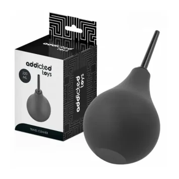 Addicted Toys large travel anal cleanser 220 ml, εργονομικός και μεγάλης χωρητικότητας καθαριστής πρωκτού.