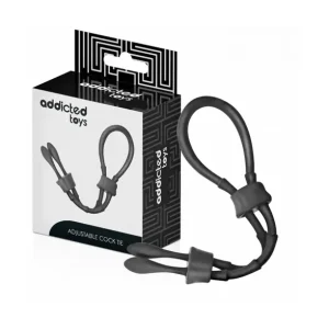 Adjustable silicone penis rope από την Addicted Toys με μήκος 191 mm και ρυθμιζόμενη μπίλια.