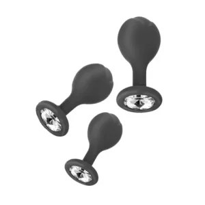 Σετ anal plugs σιλικόνης Addicted Toys με 3 μεγέθη