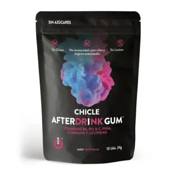 Τσίχλες για το hangover WUG After Drink με βιταμίνες και guarana
