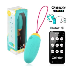 Egg δονητής LOVE PLEASURE ONINDER™ CUTE με wave motion, 9 δονήσεις και έλεγχο μέσω εφαρμογής.