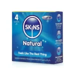 Skins – Premium προφυλακτικά NATURAL 4τεμ