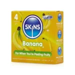 Skins – Προφυλακτικά Μπανάνα 4τεμ