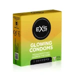Exs Condoms - Προφυλακτικά GLOW IN THE DARK 3τεμ