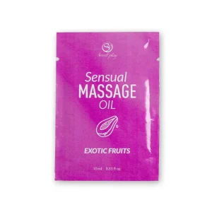 Λάδι μασάζ Exotic Fruits με άρωμα εξωτικών φρούτων και ενυδατική δράση για απαλή επιδερμίδα.
