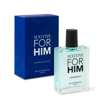 Αντρικό άρωμα FOR HIM με φερομόνες, με νότες πράσινου μήλου, λεβάντας, μέντας και ξυλώδη βάση.