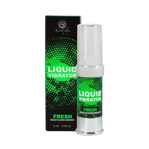 Fresh Liquid Vibrator τζελ 15ml με άρωμα μέντας, κρύο εφέ και εφέ δόνησης. Unisex, vegan και 100% φυσικό.