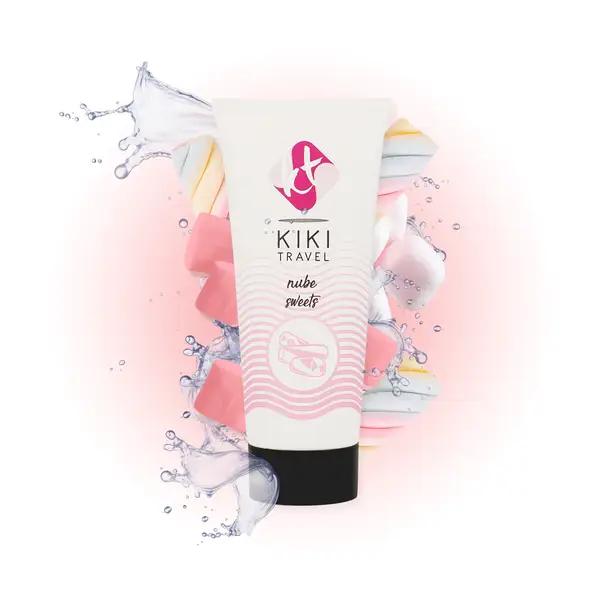 Λιπαντικό βάσης νερού Nube Sweets 50ml – Kiki Travel με Aloe Vera, vegan και χωρίς parabens.