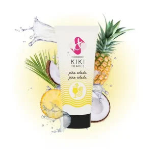 Λιπαντικό βάσης νερού Pina Colada 50ml – Kiki Travel με Aloe Vera, vegan και χωρίς parabens.