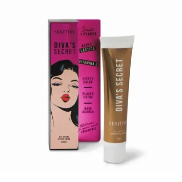 Diva’s Secret διεγερτικό τζελ 30ml με L-αργινίνη, βιταμίνη Ε και γαλακτικό οξύ για πιο έντονους οργασμούς.