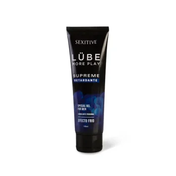 LUBE SUPREME επιβραδυντικό τζελ 130ml με μενθόλη για καθυστέρηση εκσπερμάτισης και μεγαλύτερη διάρκεια.