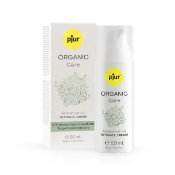 pjur ORGANIC Care αναπλαστική κρέμα ευαίσθητης περιοχής