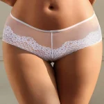 Λευκό mesh brazil εσώρουχο