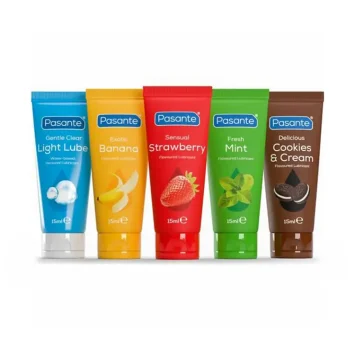 ΝΕΕΣ ΑΦΙΞΕΙΣ 8 Pasante Fun Pack mini λιπαντικά βάσης νερού με γεύσεις