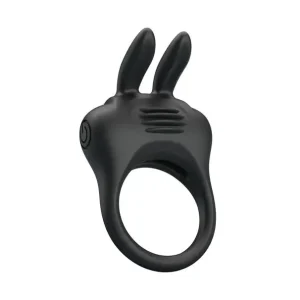 Pretty Love Rabbit δαχτυλίδι δόνησης από σιλικόνη με bullet δόνησης και 3 LR41 μπαταρίες για έντονη κλειτοριδική διέγερση.