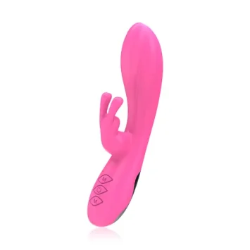INTENSE RANDALL rabbit vibrator σε ροζ χρώμα με 10 λειτουργίες και διπλή διέγερση.