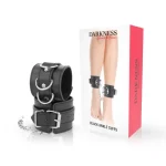 Darkness Sensations - Ρυθμιζόμενες χειροπέδες δερματίνης αστραγάλου