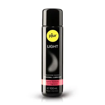 Λιπαντικό σιλικόνης Pjur Light 100 ml με ελαφριά υφή για μακράς διάρκειας ολίσθηση.