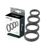 Addicted Toys - Ανάγλυφα δαχτυλίδια πέους Σετ 4 μεγεθών