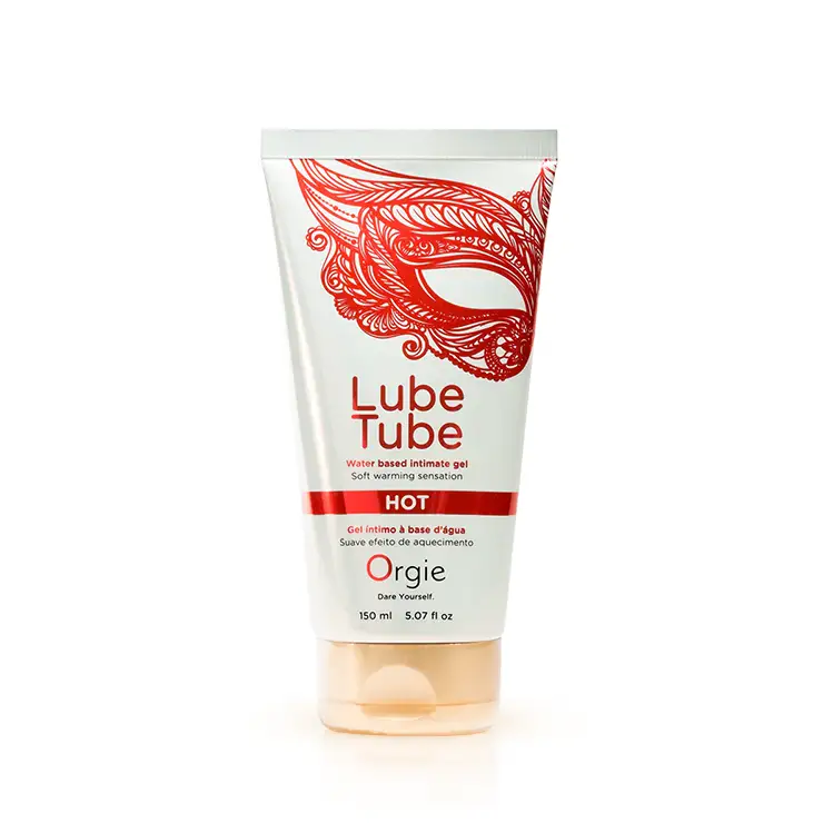 Λιπαντικό βάσης νερού Lube Tube Hot με θερμαντική αίσθηση και μακράς διάρκειας λίπανση
