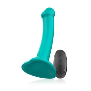 INTENSE KATIE μπλε δονητής σιλικόνης με βάση αναρρόφησης