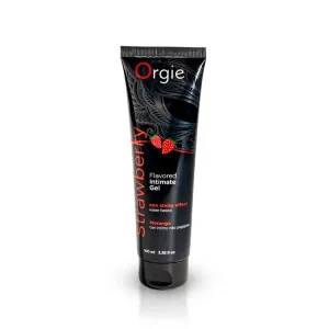 Λιπαντικό βάσης νερού Lube Tube Strawberry με βρώσιμη γεύση και άρωμα φράουλα