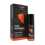 Orgie - Διεγερτικό Liquid Vibrator High Voltage Φράουλα 15ml