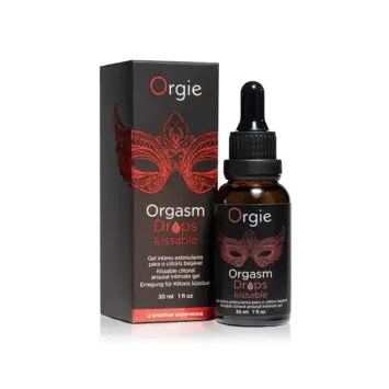 KooKoo 23 Orgasm Drops Kissable σταγόνες διέγερσης κλειτορίδας με γεύση πράσινο μήλο