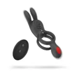 Intense - Διπλό δονούμενο δαχτυλίδι πέους QUINN με χειριστήριο