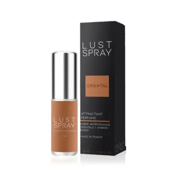 LUST SPRAY unisex άρωμα 15 ml με oud, κεχριμπάρι και ανατολίτικες νότες