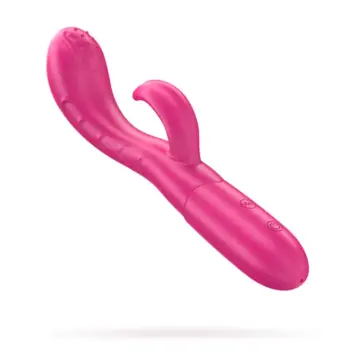 INTENSE AMARA κλειτοριδικός διεγέρτης με stimulating tongue, 10 λειτουργίες δόνησης, medical-grade σιλικόνη, αδιάβροχο IPX7 και USB επαναφόρτιση σε ροζ χρώμα