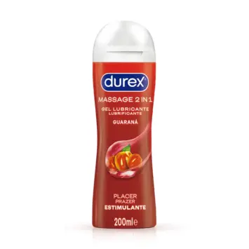 KooKoo 21 Συσκευασία 200ml του λιπαντικού και gel μασάζ Durex Play Stimulating με εκχύλισμα Guarana.