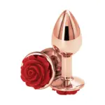 KINK – Μεταλλική πρωκτική σφήνα με τριαντάφυλλο Large