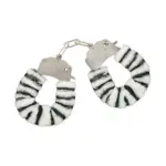 TOYJOY – Χειροπέδες μεταλλικές με Ζεβρέ επένδυση